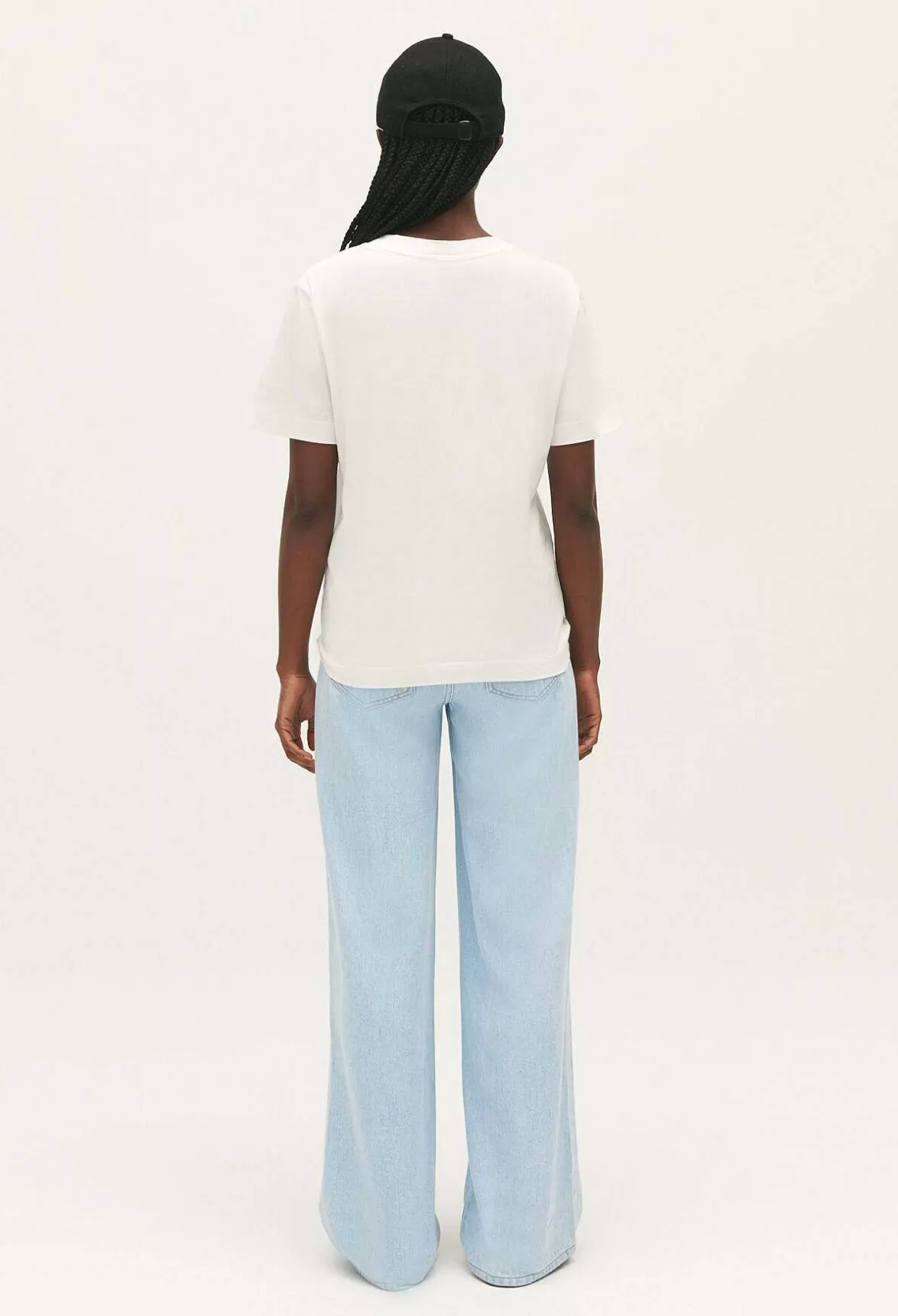 Claudie Pierlot Ecru Cotton T-Shirt*Women T-Shirts