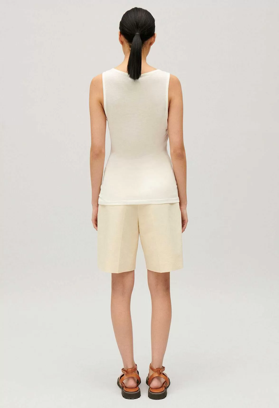 Claudie Pierlot Ecru Vest Top*Women Tops And Shirts