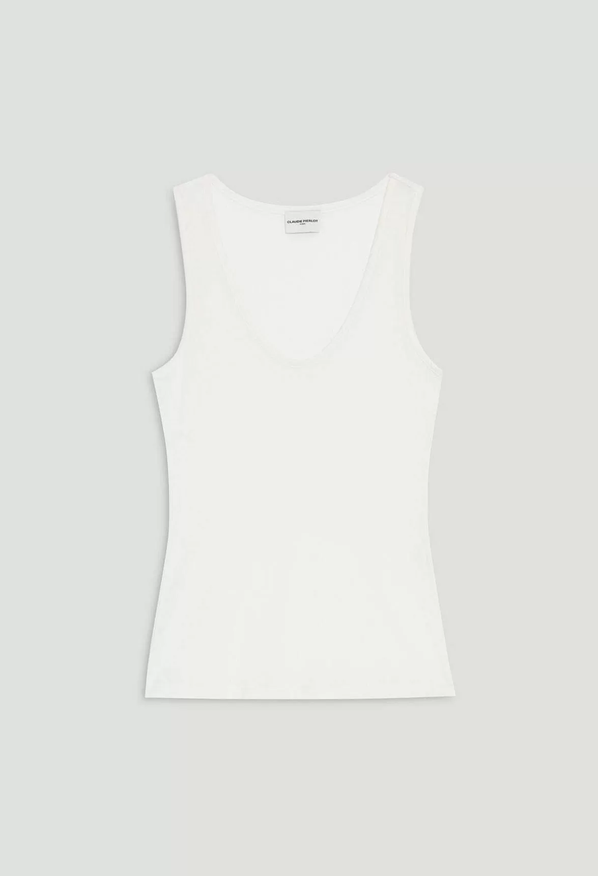 Claudie Pierlot Ecru Vest Top*Women Tops And Shirts
