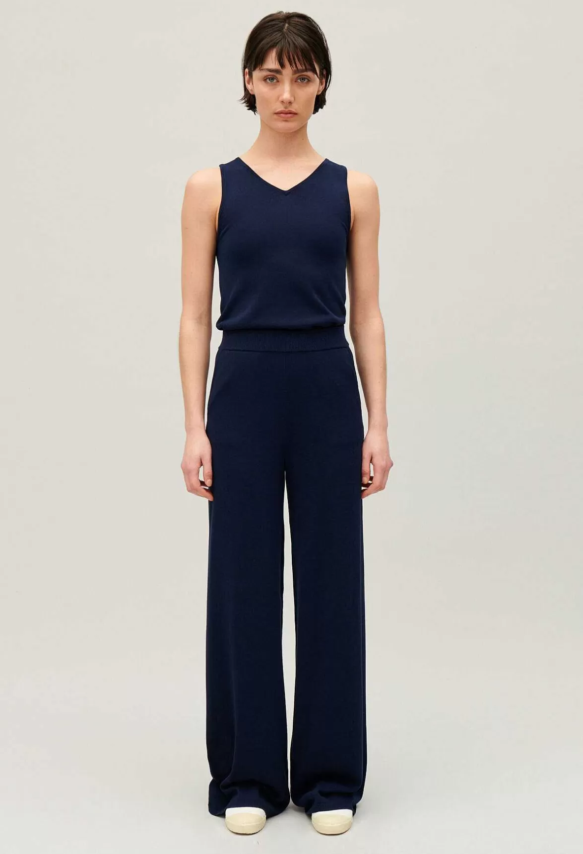 Claudie Pierlot Floaty Knit Trousers*Women Jeans And Trousers