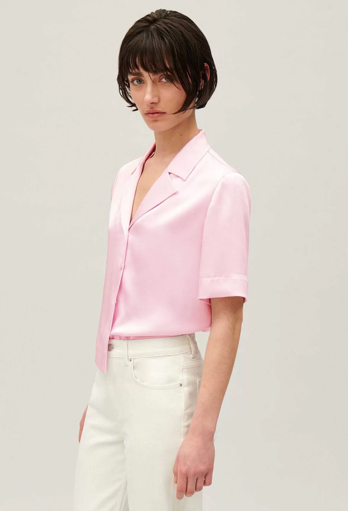 Claudie Pierlot Floaty Short-Sleeved Shirt*Women Tops And Shirts