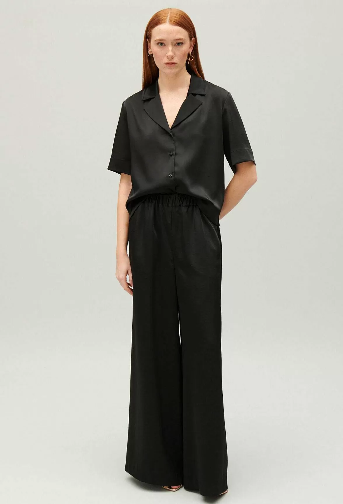 Claudie Pierlot Floaty Short-Sleeved Shirt*Women Tops And Shirts