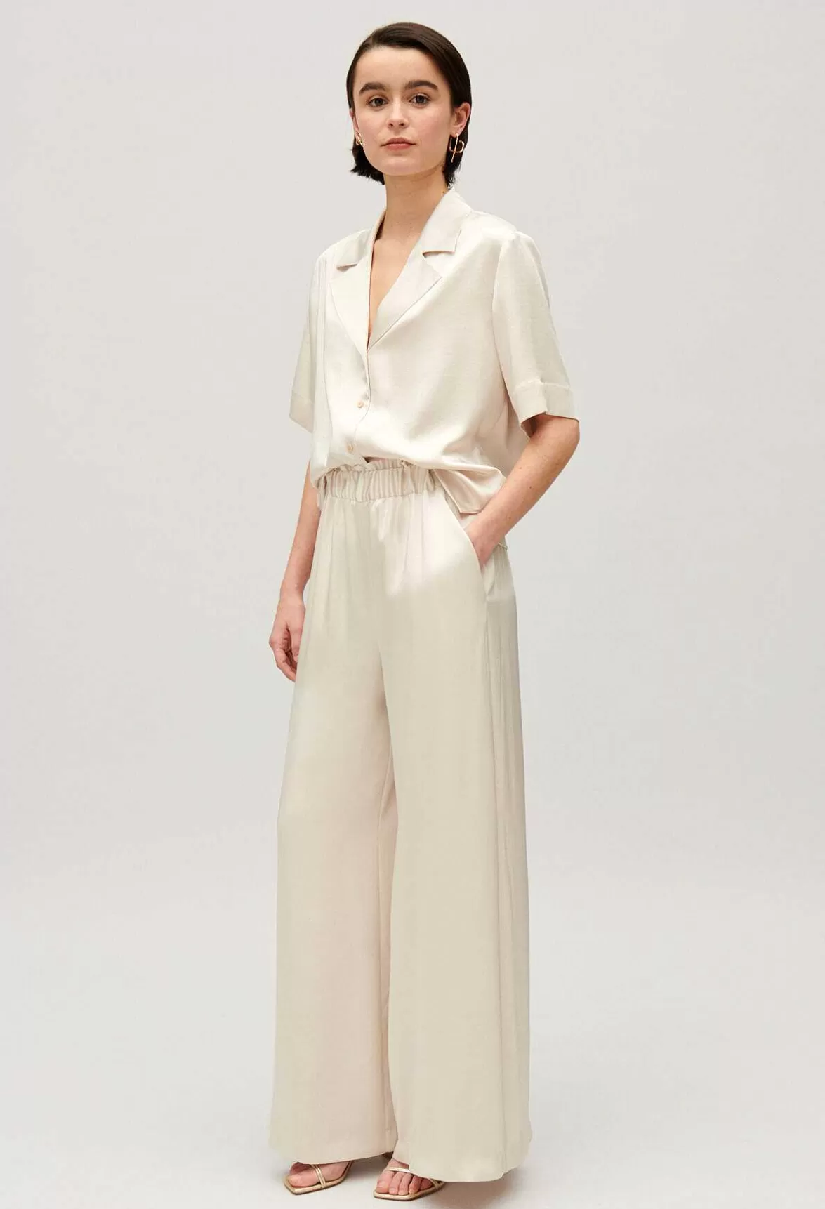 Claudie Pierlot Floaty Short-Sleeved Shirt*Women Tops And Shirts