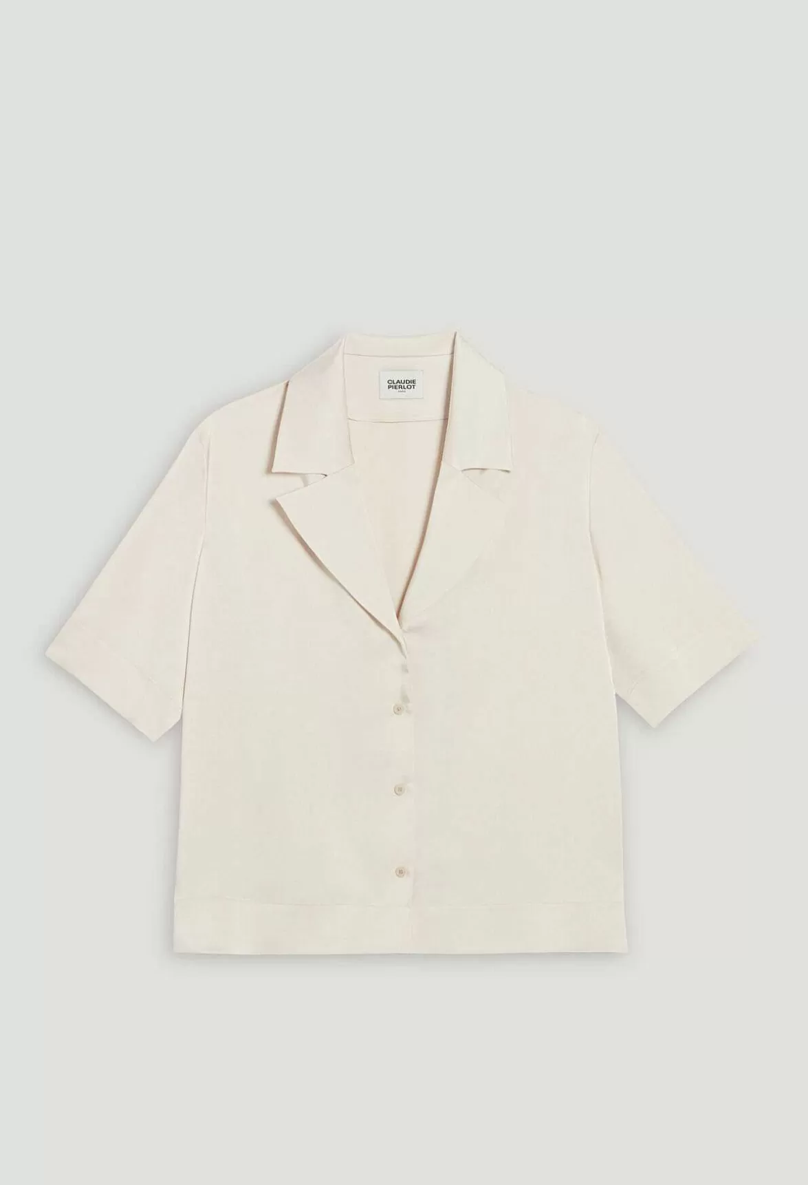 Claudie Pierlot Floaty Short-Sleeved Shirt*Women Tops And Shirts
