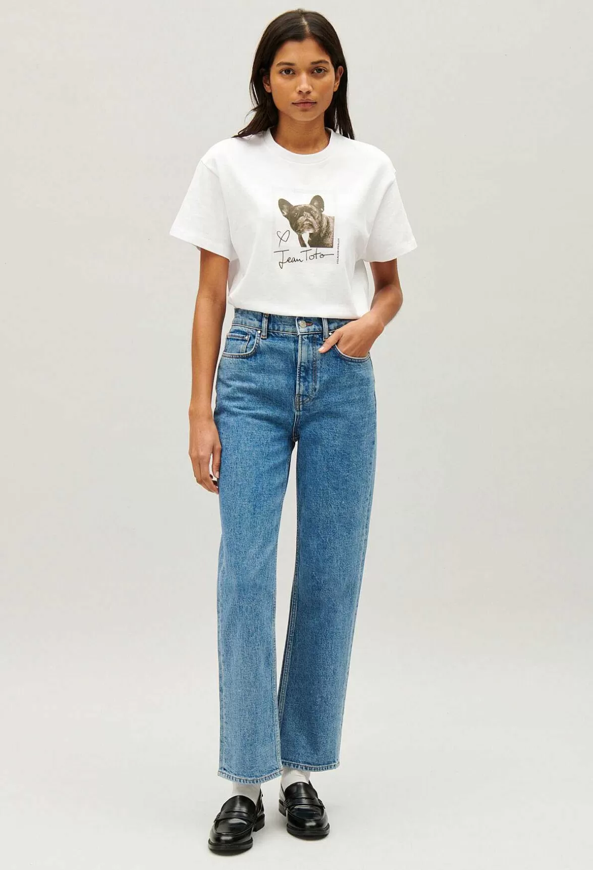 Claudie Pierlot Jean Toto Print T-Shirt*Women T-Shirts
