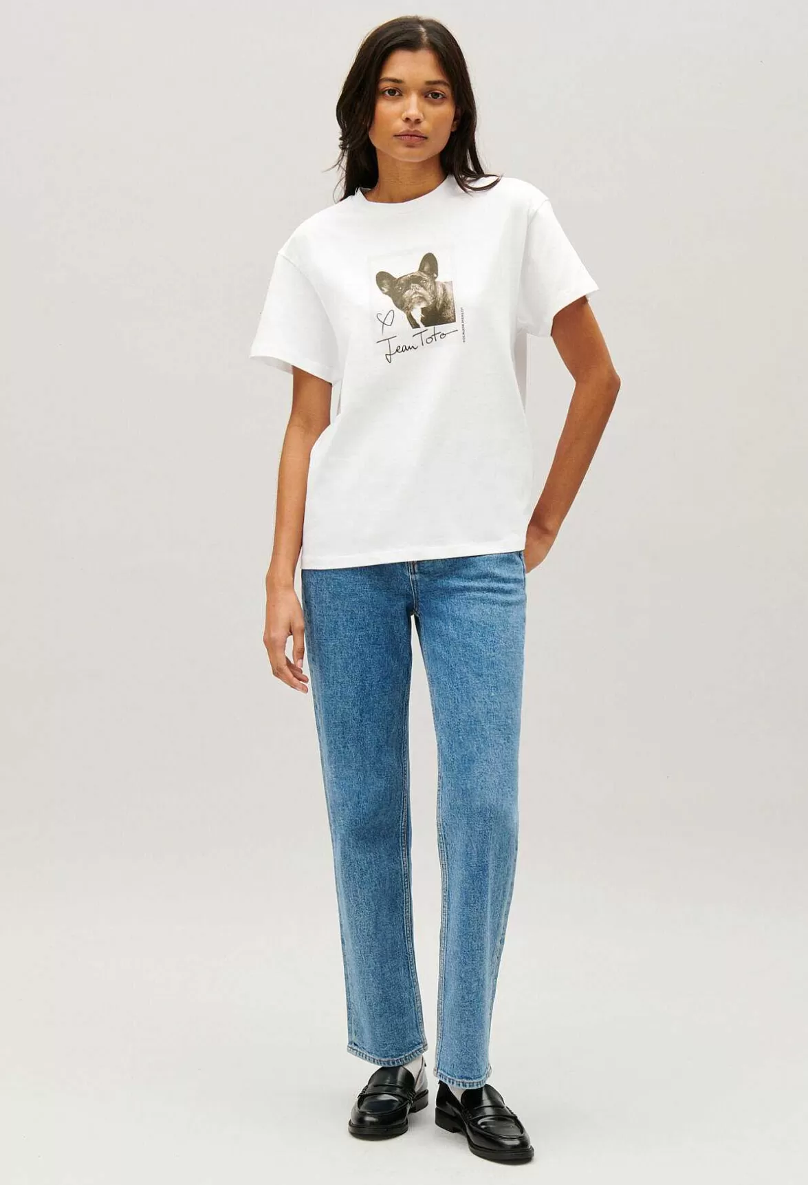 Claudie Pierlot Jean Toto Print T-Shirt*Women T-Shirts