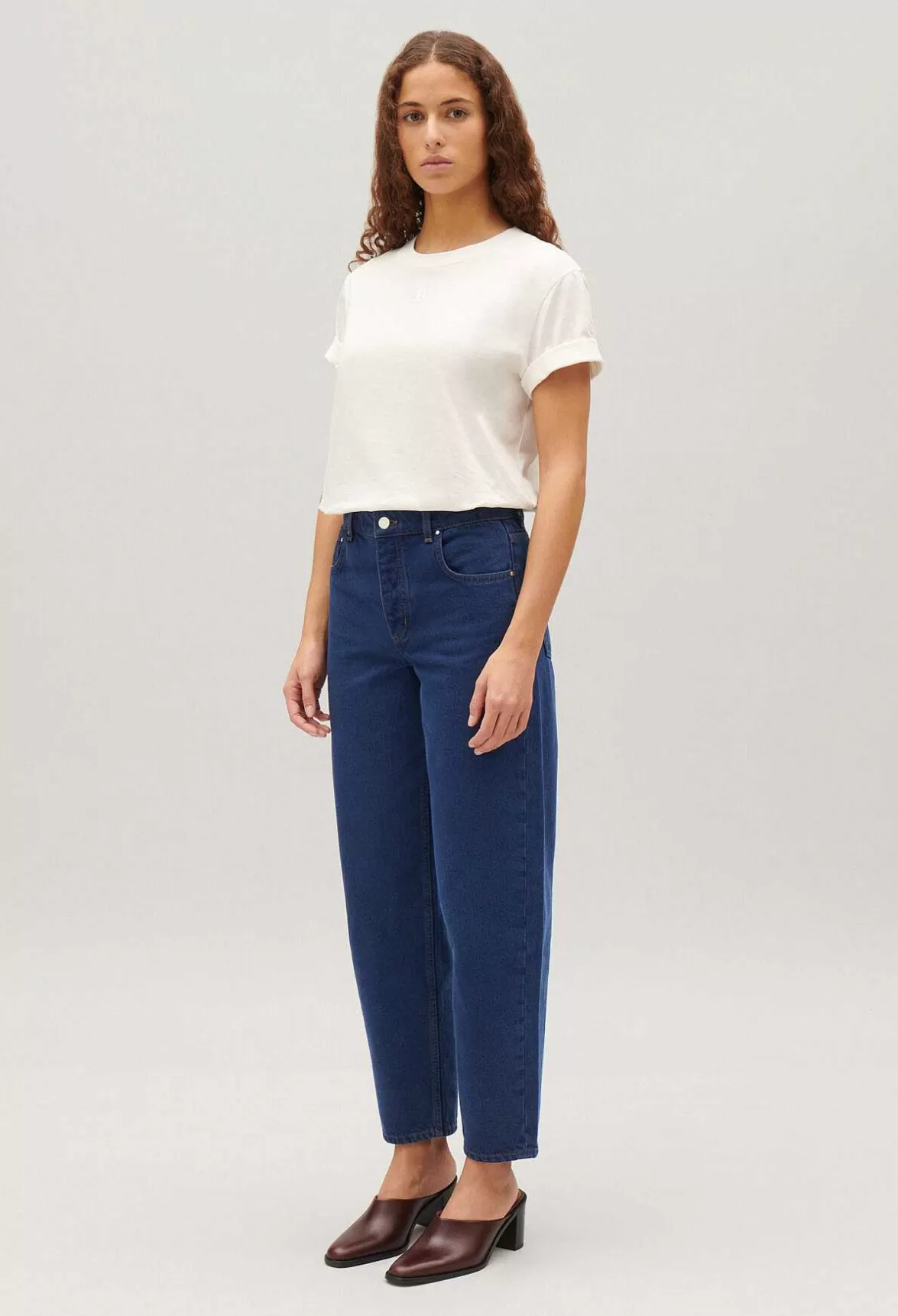 Claudie Pierlot Jean-Luc Blue Mom Jeans*Women Jeans And Trousers