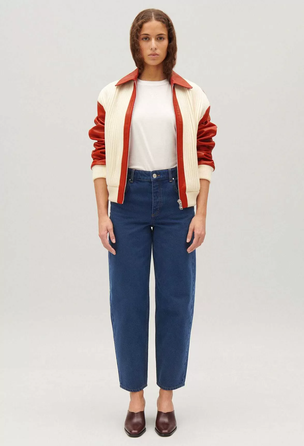 Claudie Pierlot Jean-Luc Blue Mom Jeans*Women Jeans And Trousers