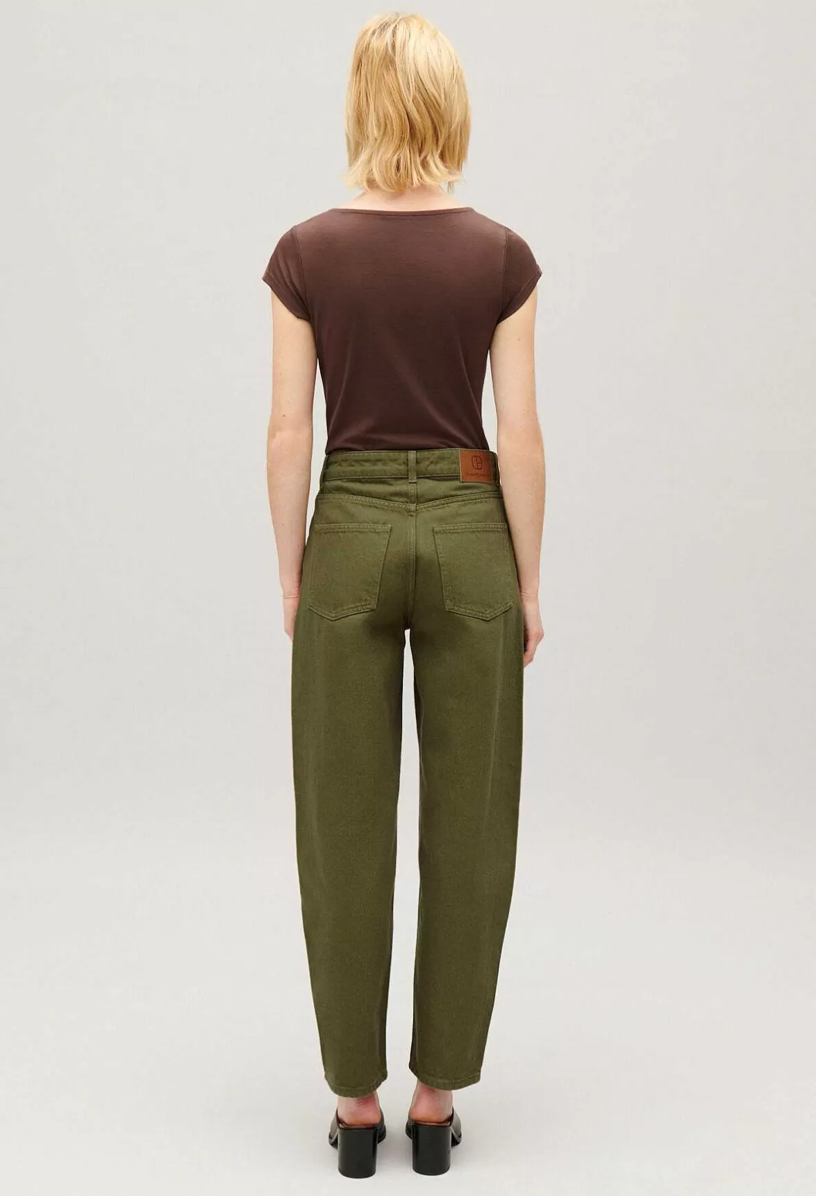 Claudie Pierlot Jean-Luc Khaki Mom Jeans*Women Jeans And Trousers