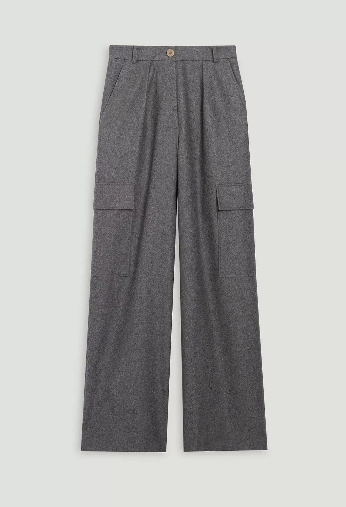 Claudie Pierlot Light Grey Cargo Trousers*Women Jeans And Trousers