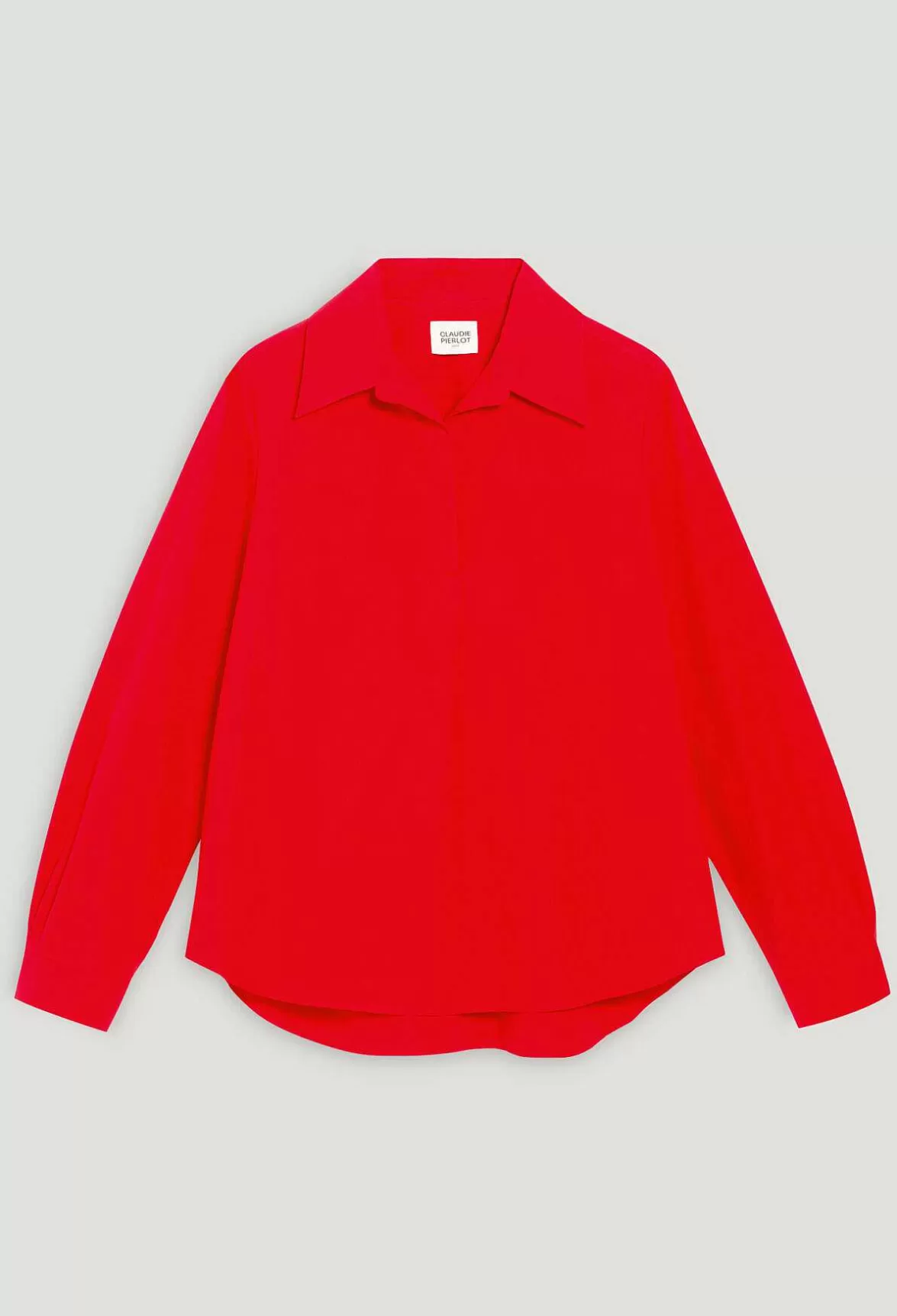 Claudie Pierlot Long-Sleeved Cotton Blouse*Women Tops And Shirts