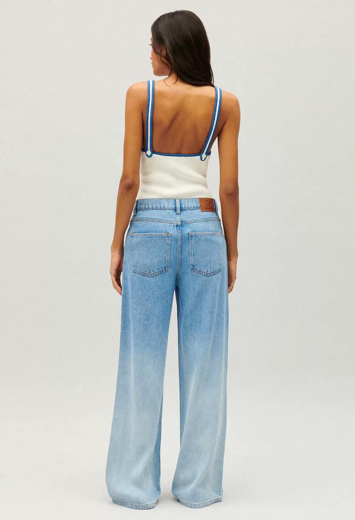 Claudie Pierlot Michel Blue Baggy Jeans*Women Jeans And Trousers