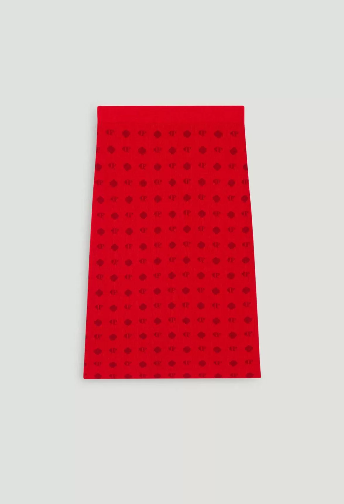 Claudie Pierlot Mid-Length Red Knit Skirt*Women Skirts And Shorts