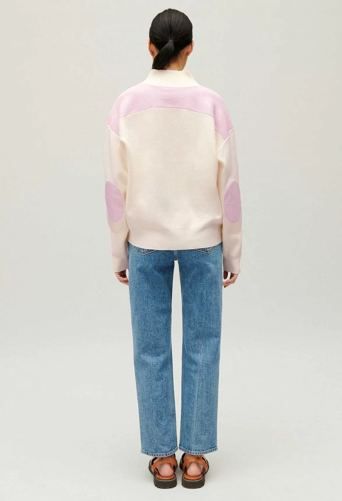 Claudie Pierlot Minimum Half-Zip Sweatshirt*Women Sweaters And Cardigans