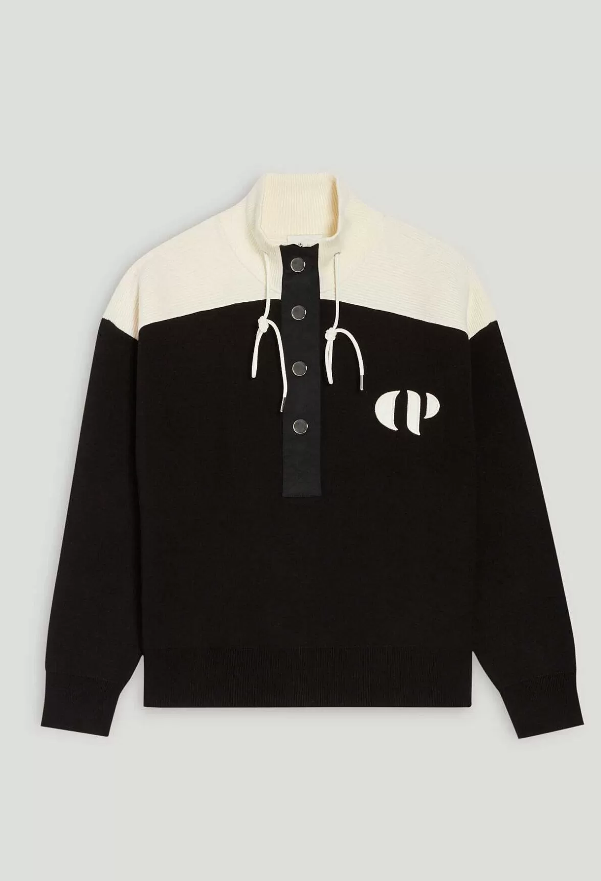Claudie Pierlot Minimum Half-Zip Sweatshirt*Women Sweaters And Cardigans