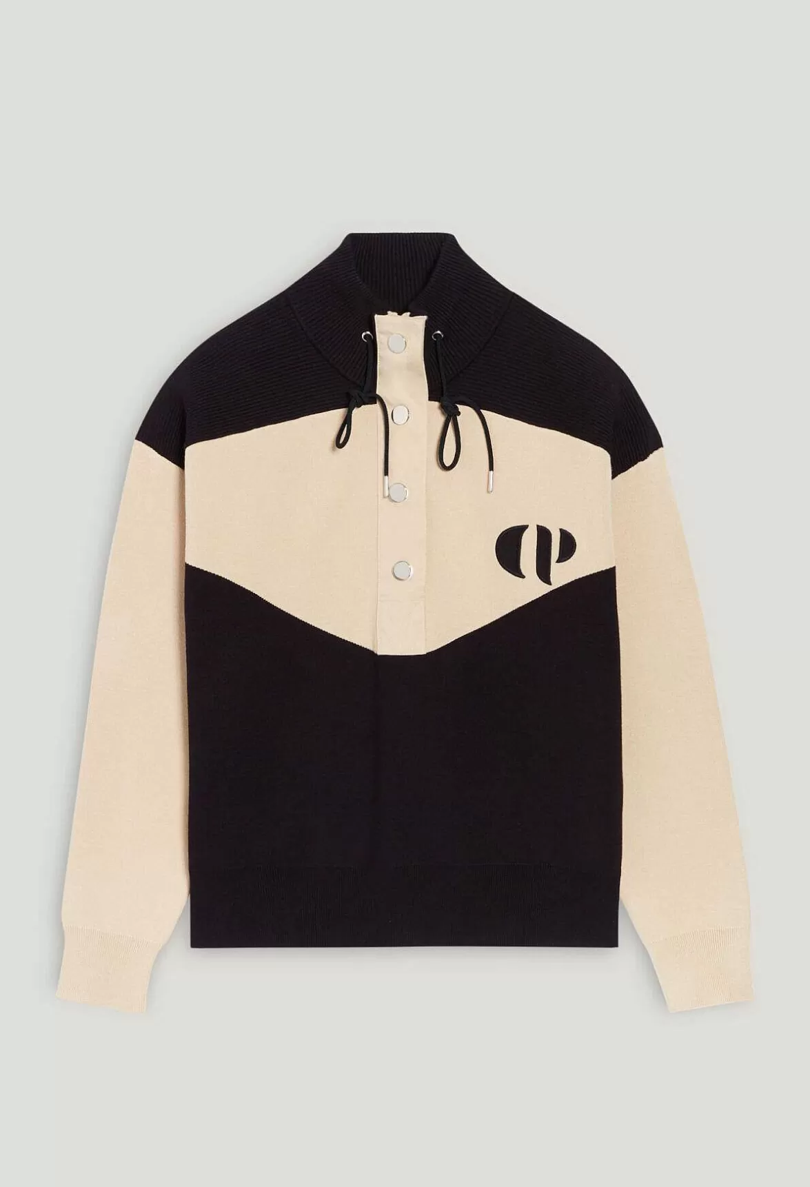 Claudie Pierlot Minimum Half-Zip Sweatshirt*Women Sweaters And Cardigans