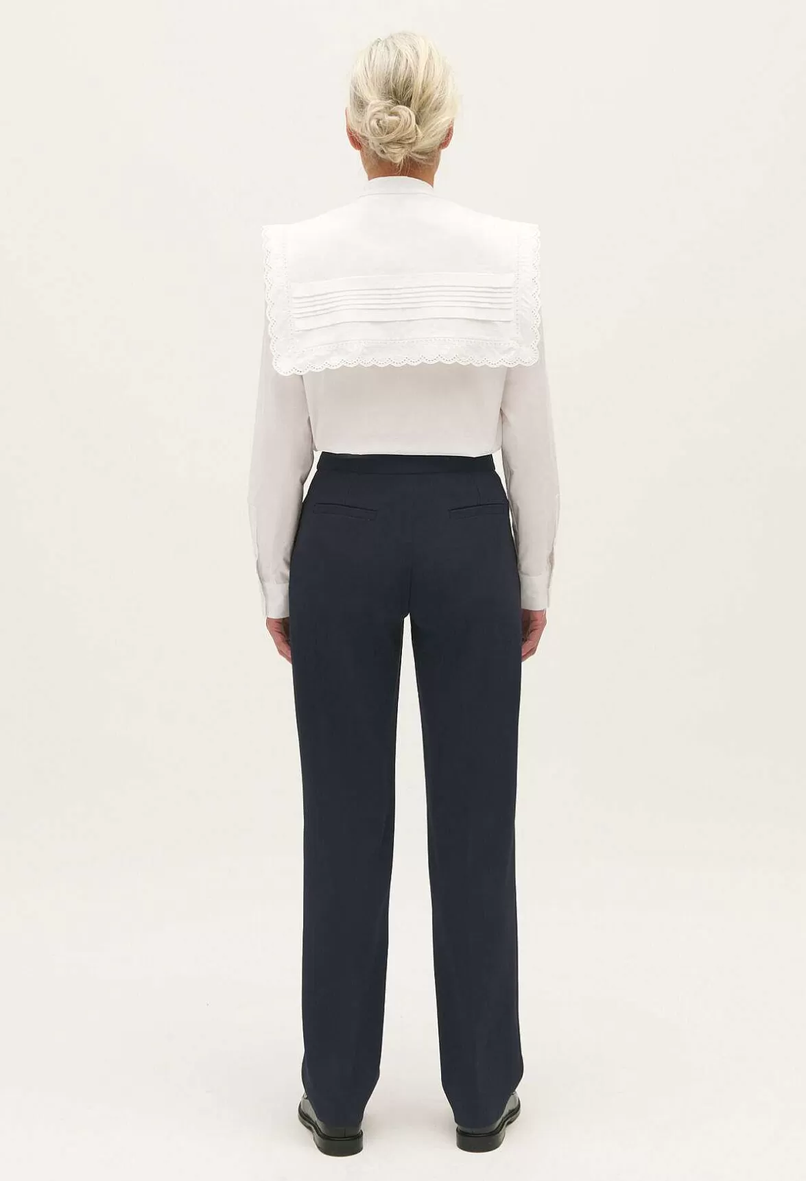 Claudie Pierlot Navy Blue Suit Trousers*Women Jeans And Trousers