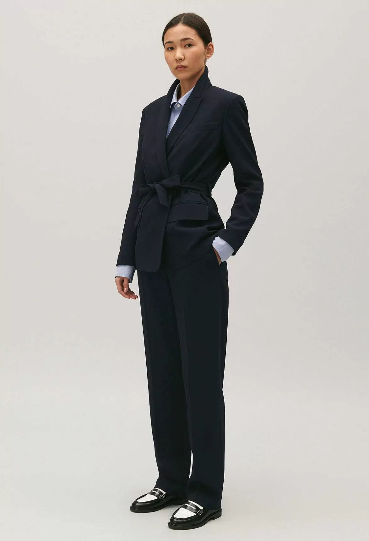 Claudie Pierlot Navy Blue Suit Trousers*Women Jeans And Trousers