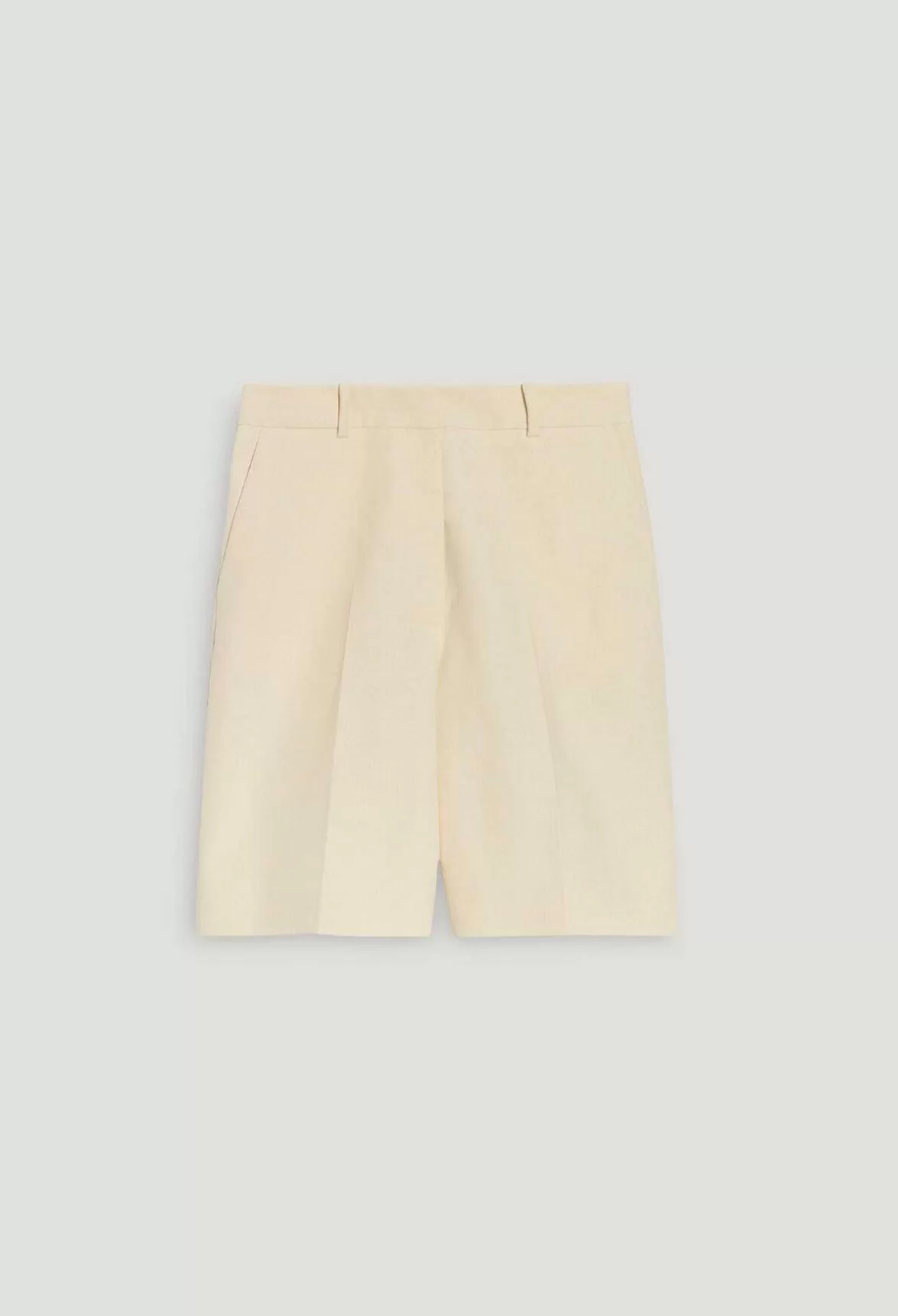 Claudie Pierlot Pale Beige Cotton Bermuda Shorts*Women Skirts And Shorts