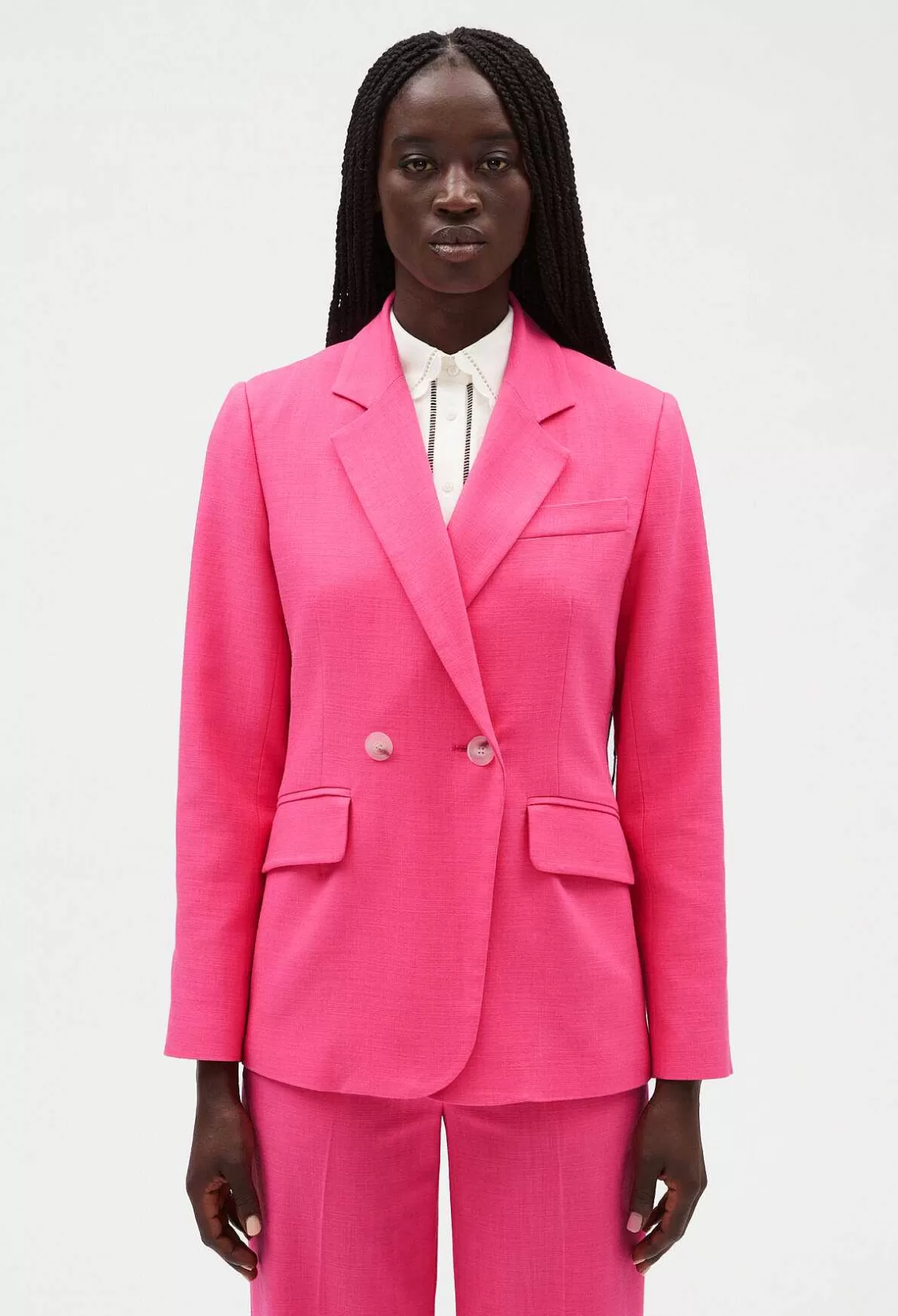 Claudie Pierlot Pink Suit Jacket*Women Blazers