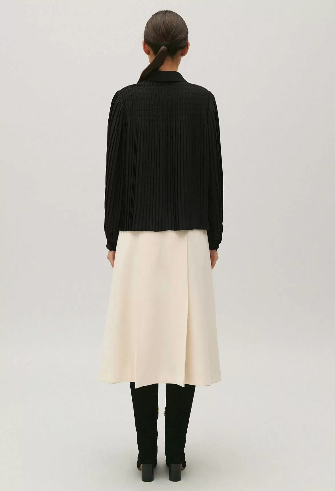 Claudie Pierlot Pleated Blouse*Women Tops And Shirts