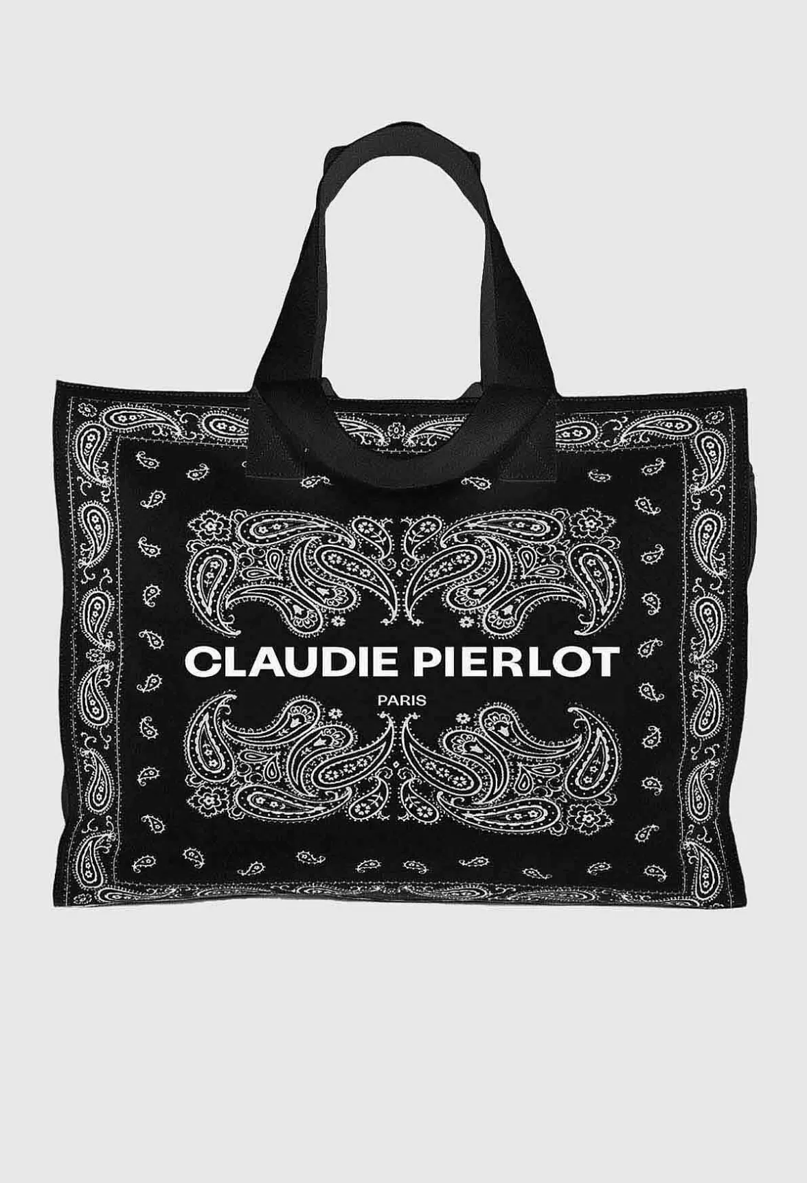 Claudie Pierlot Recycled Cotton Tote Bag*Women Shopping Bags