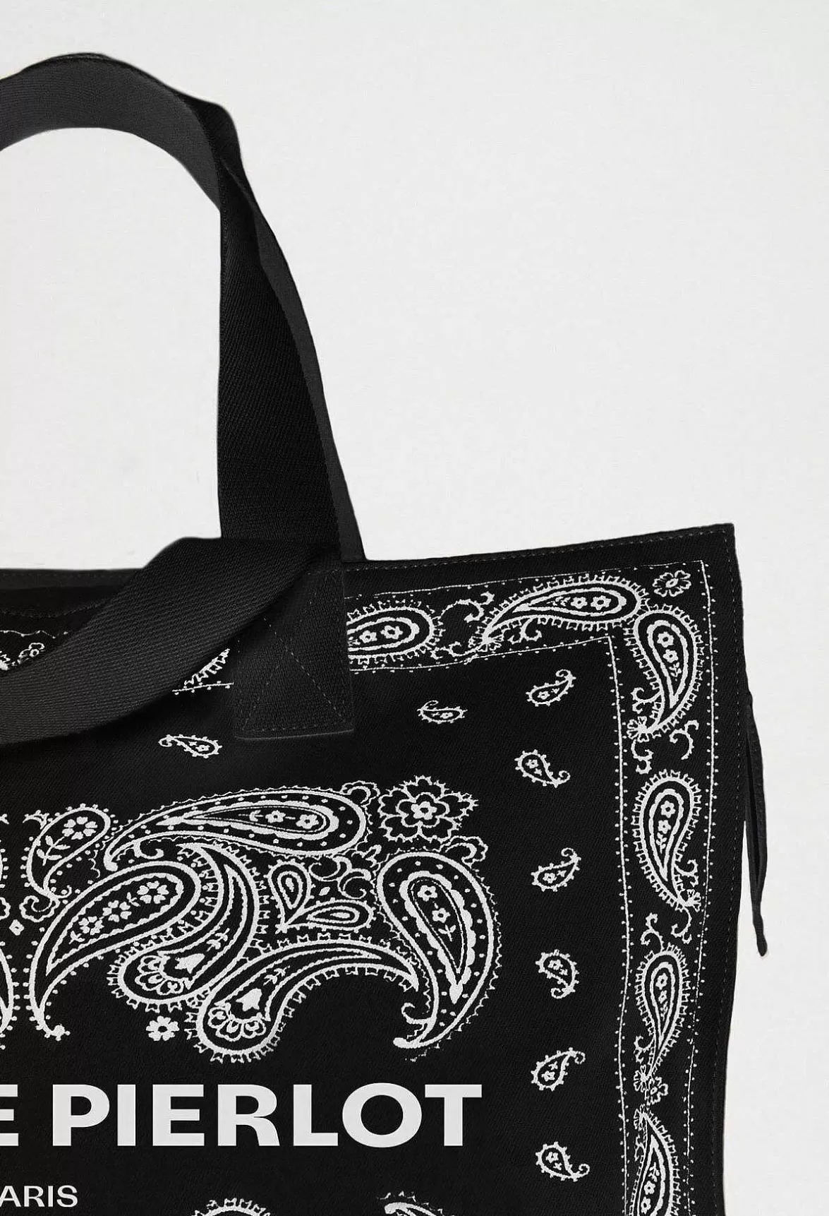 Claudie Pierlot Recycled Cotton Tote Bag*Women Shopping Bags