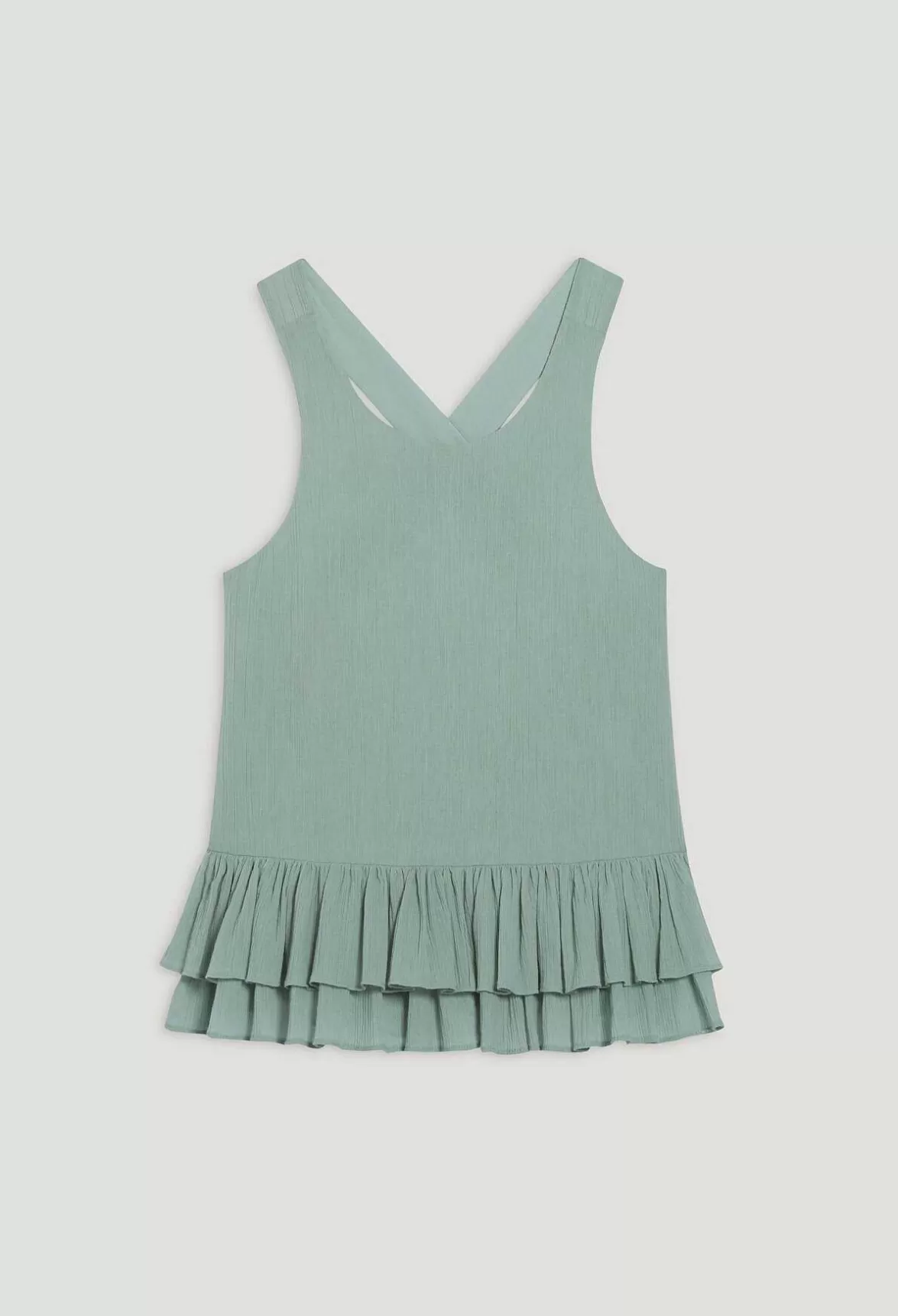 Claudie Pierlot Ruffled Crop Top*Women Tops And Shirts