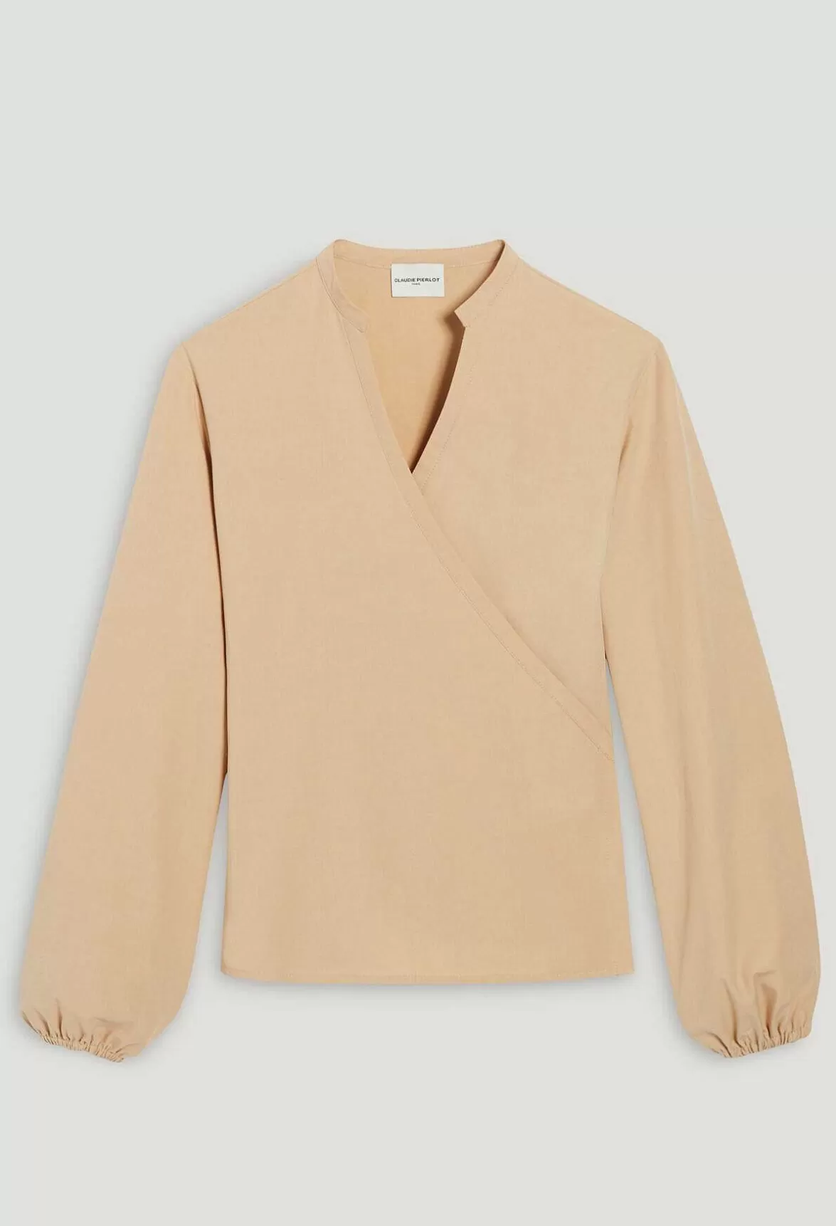 Claudie Pierlot Sand Wrap Blouse*Women Tops And Shirts