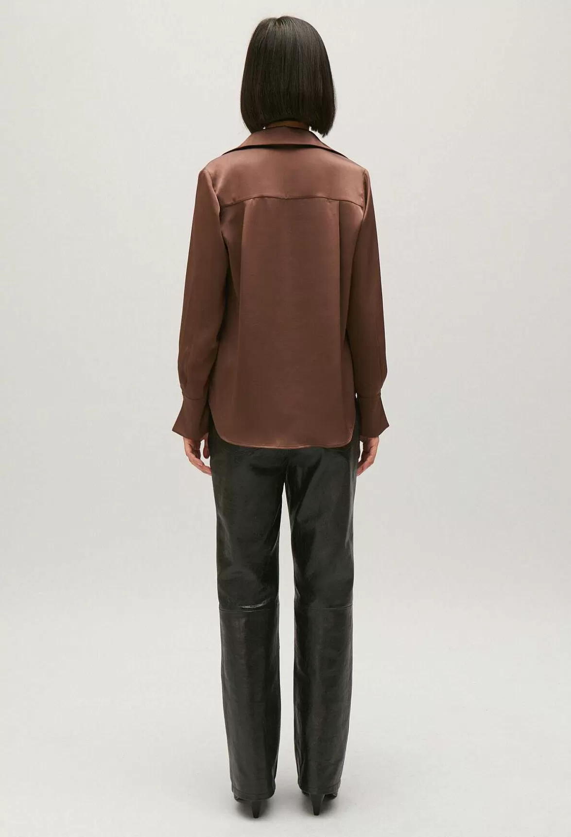 Claudie Pierlot Satin-Effect Floaty Blouse*Women Tops And Shirts