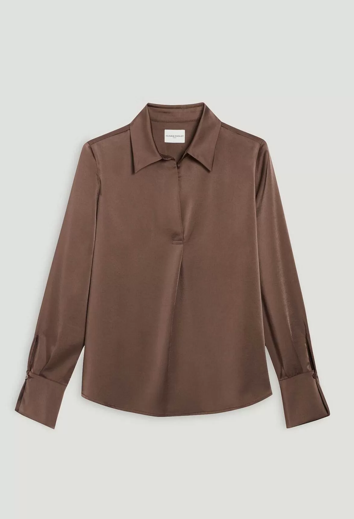 Claudie Pierlot Satin-Effect Floaty Blouse*Women Tops And Shirts