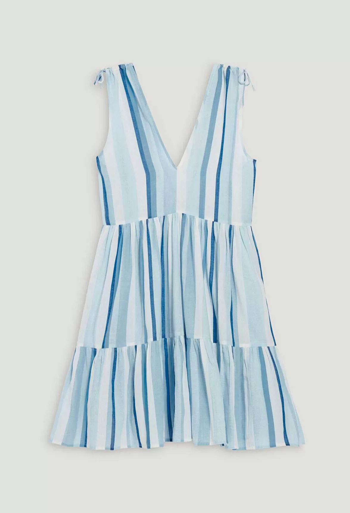 Claudie Pierlot Short Blue Striped Dress*Women Dresses