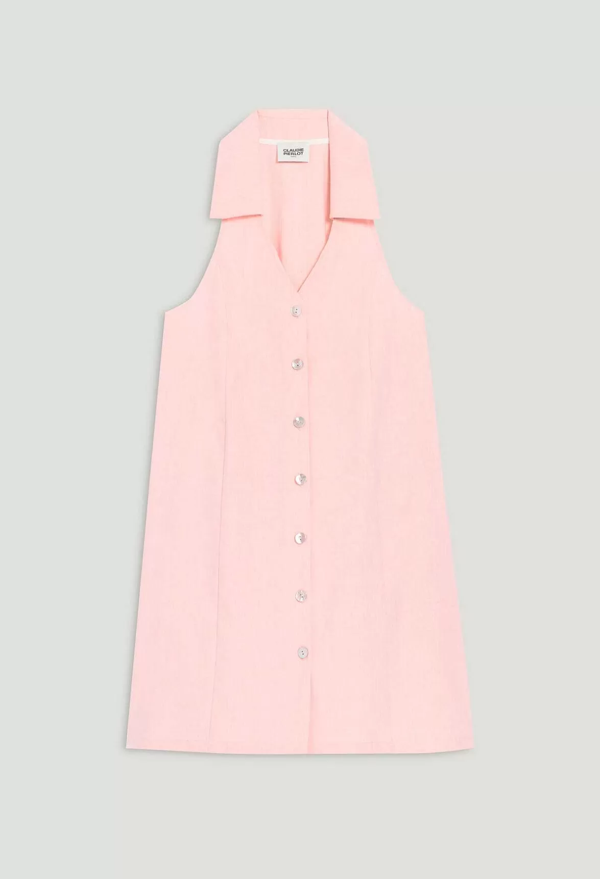 Claudie Pierlot Short Button-Up Babydoll Dress*Women Dresses