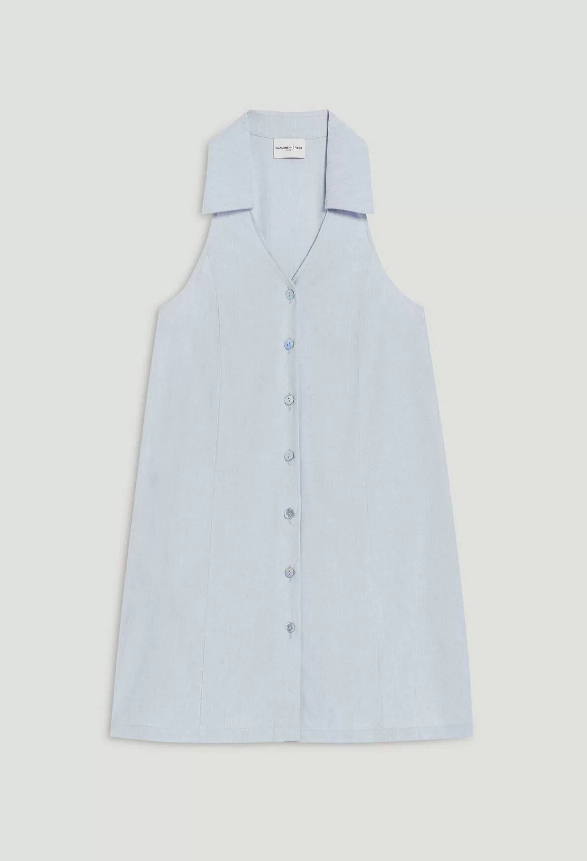 Claudie Pierlot Short Button-Up Babydoll Dress*Women Dresses
