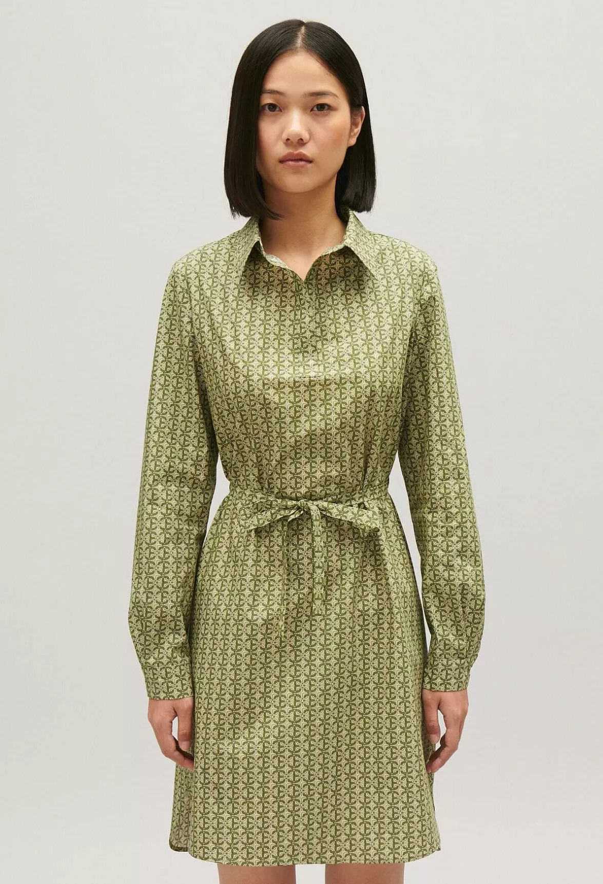 Claudie Pierlot Short Green Monogram Dress*Women Dresses