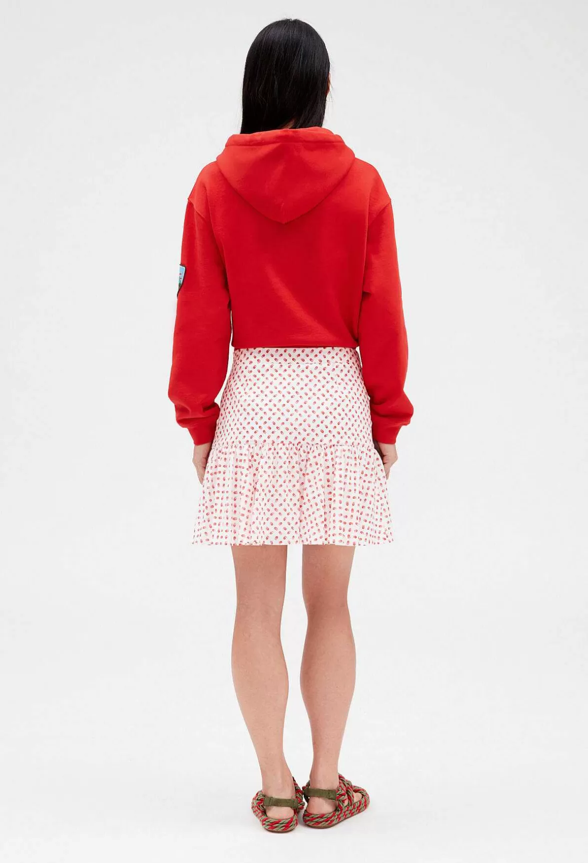 Claudie Pierlot Short Ruffled Skirt*Women Skirts And Shorts
