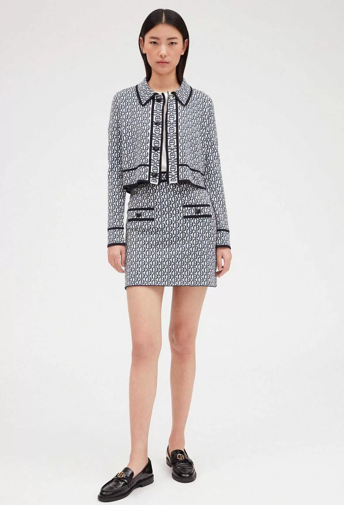 Claudie Pierlot Short Skirt With Cp Monogram*Women Skirts And Shorts