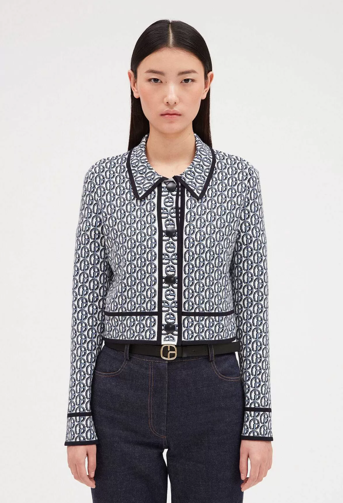 Claudie Pierlot Short Waistcoat With Collar*Women Sweaters And Cardigans