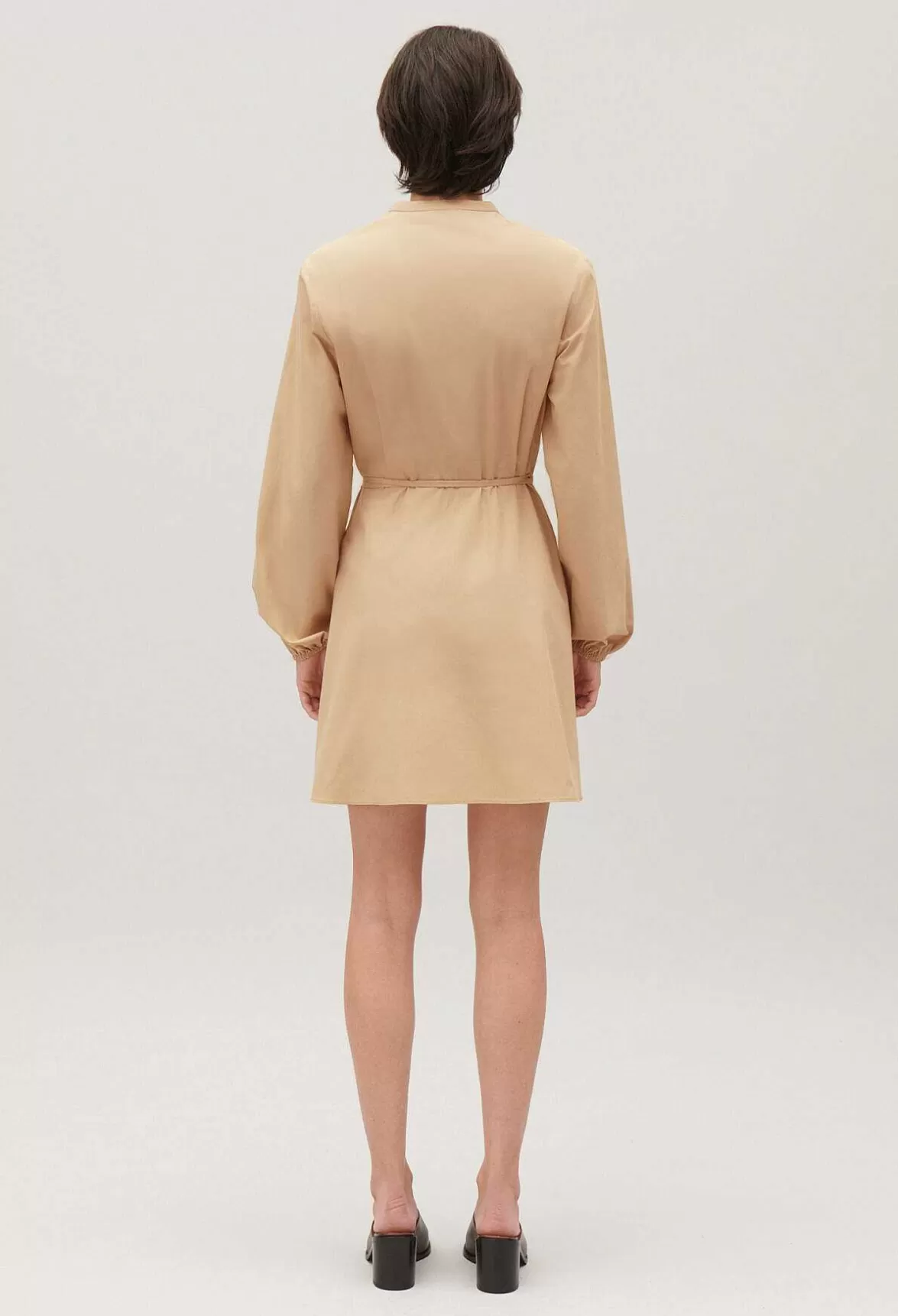 Claudie Pierlot Short Wrap Dress With Mandarin Collar*Women Dresses