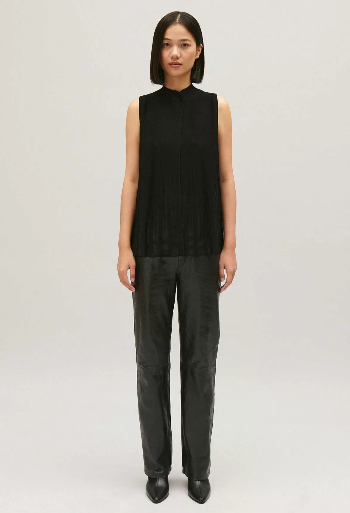 Claudie Pierlot Sleeveless, Floaty Top*Women Tops And Shirts