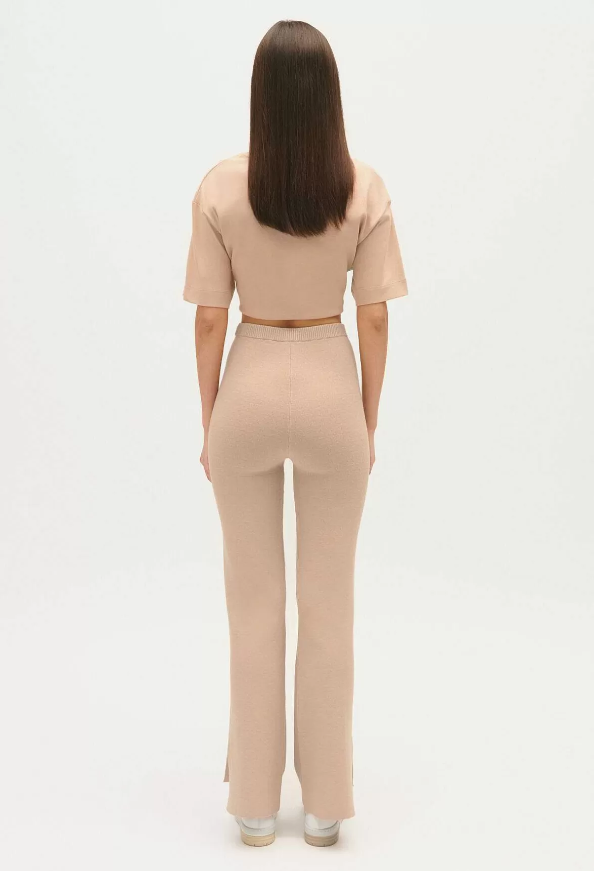 Claudie Pierlot Straight Cut Trousers Slits*Women Jeans And Trousers