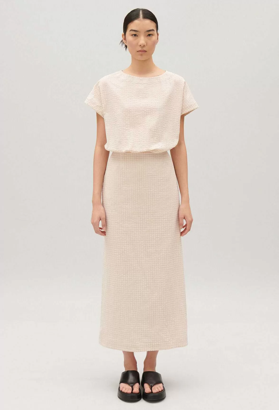 Claudie Pierlot Striped Midi Dress*Women Dresses