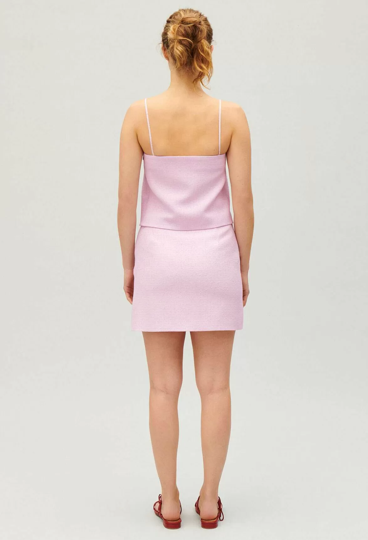 Claudie Pierlot Tweed Crop Top*Women Tops And Shirts