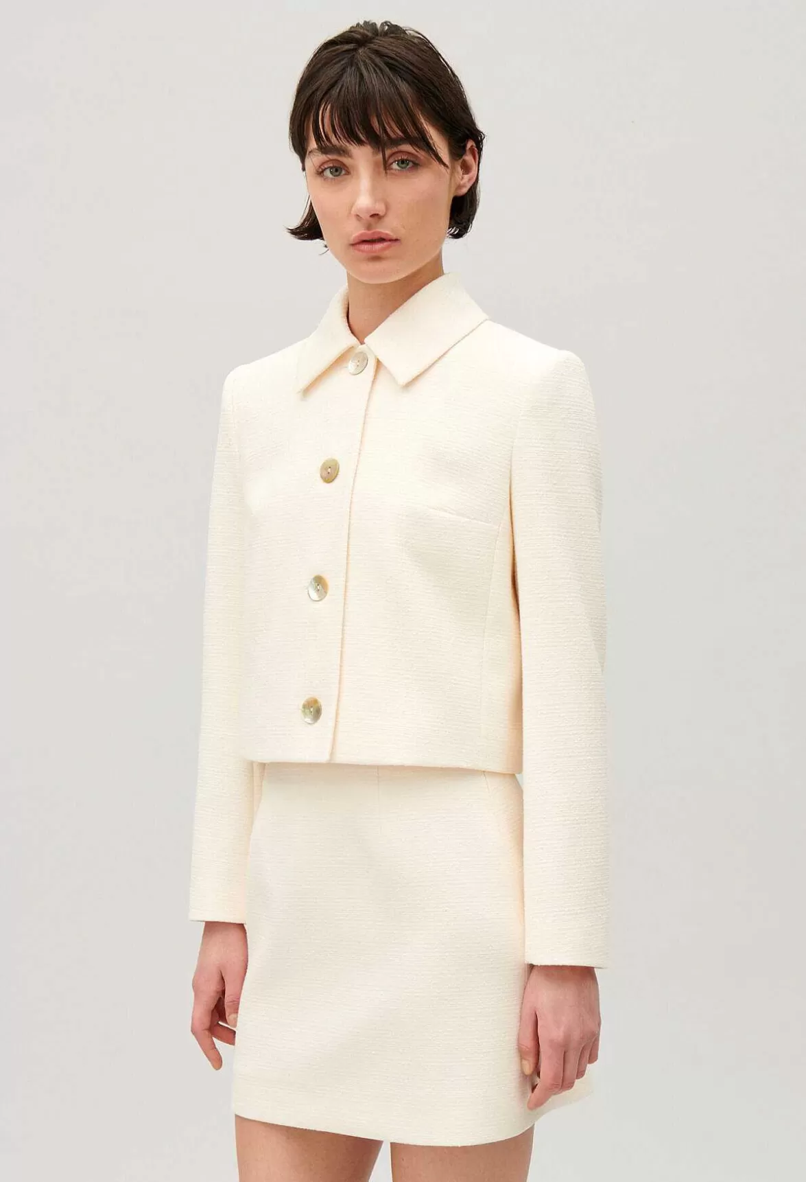 Claudie Pierlot Tweed Jacket*Women Blazers