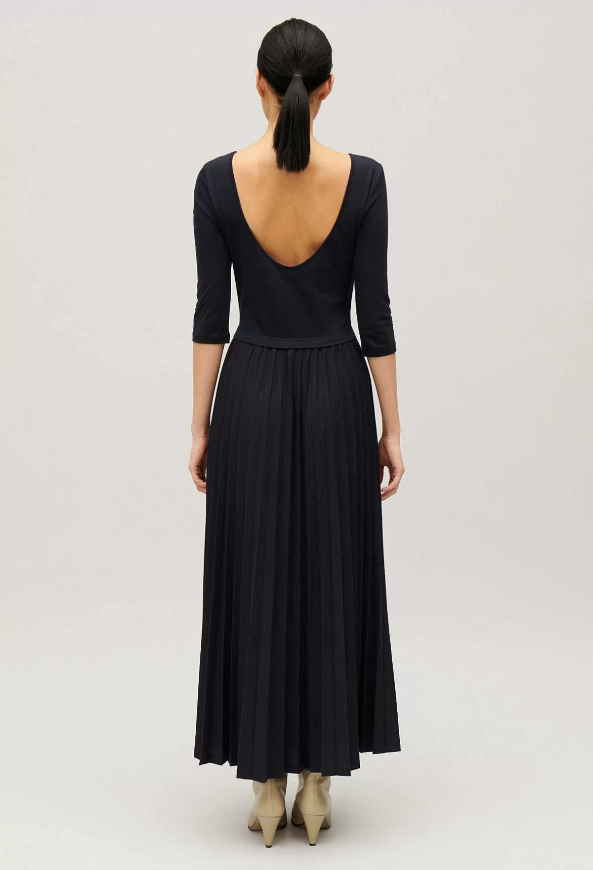 Claudie Pierlot Twist Pleated Maxi Dress*Women Dresses