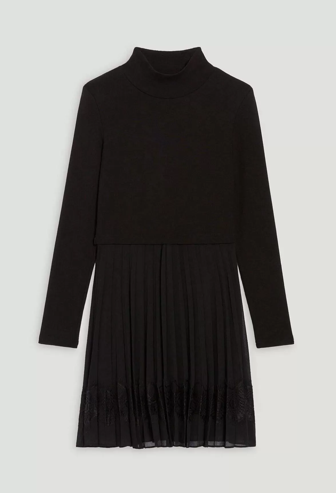 Claudie Pierlot Twist Short Black Pleated Dress*Women Dresses