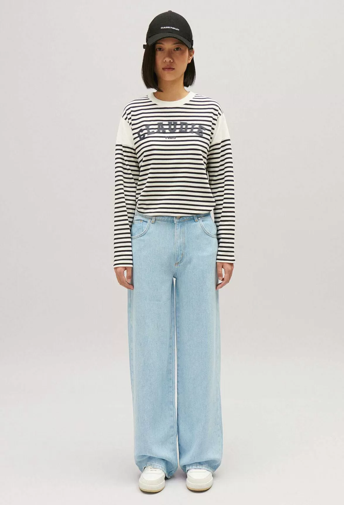 Claudie Pierlot Two-Tone Claudie T-Shirt*Women Sweaters And Cardigans