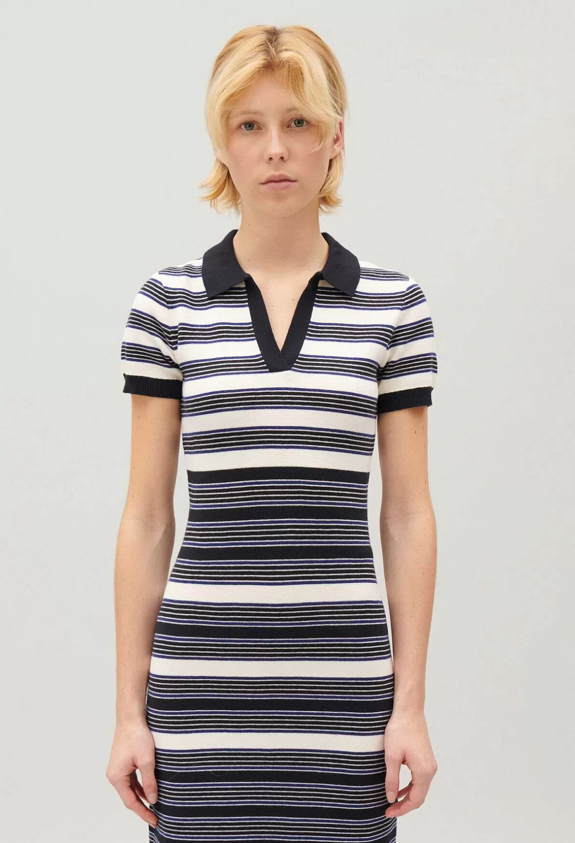 Claudie Pierlot Two-Tone Knitted Maxi Dress*Women Dresses