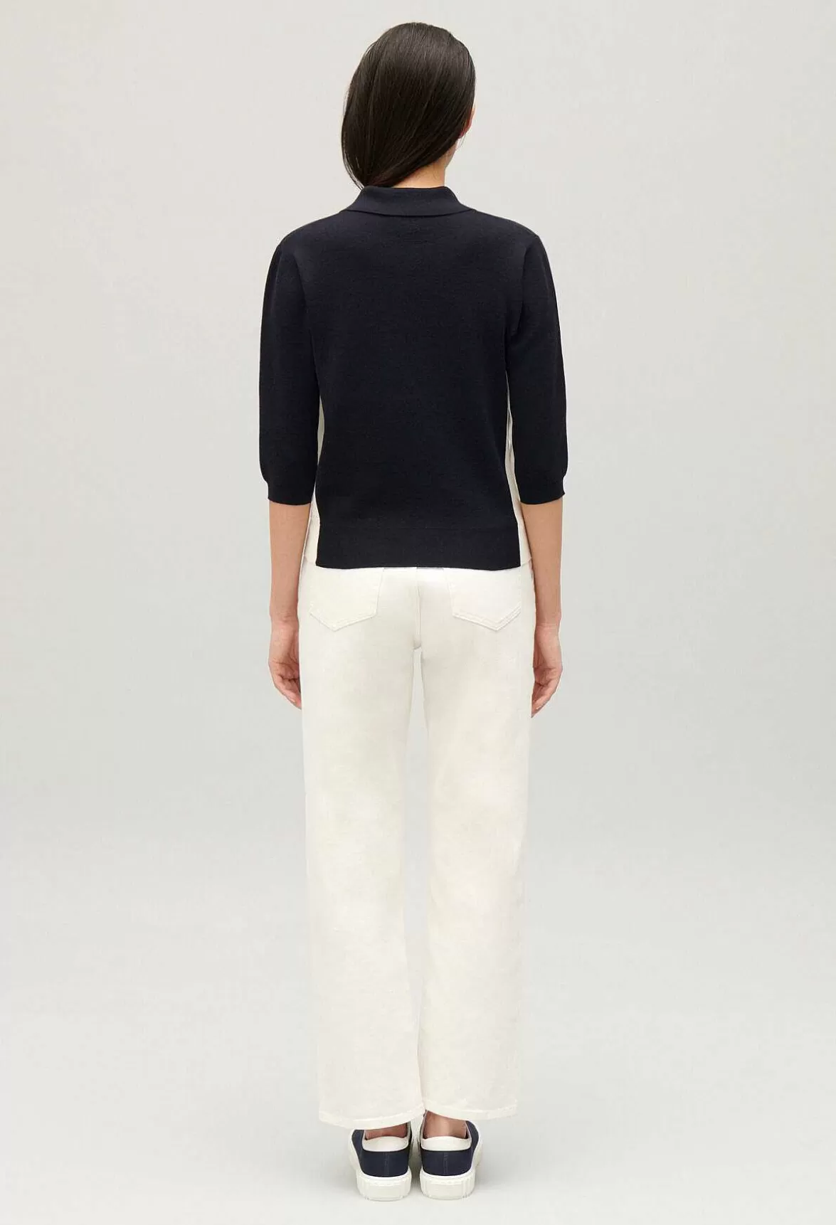 Claudie Pierlot Two-Tone Polo Jumper*Women Sweaters And Cardigans
