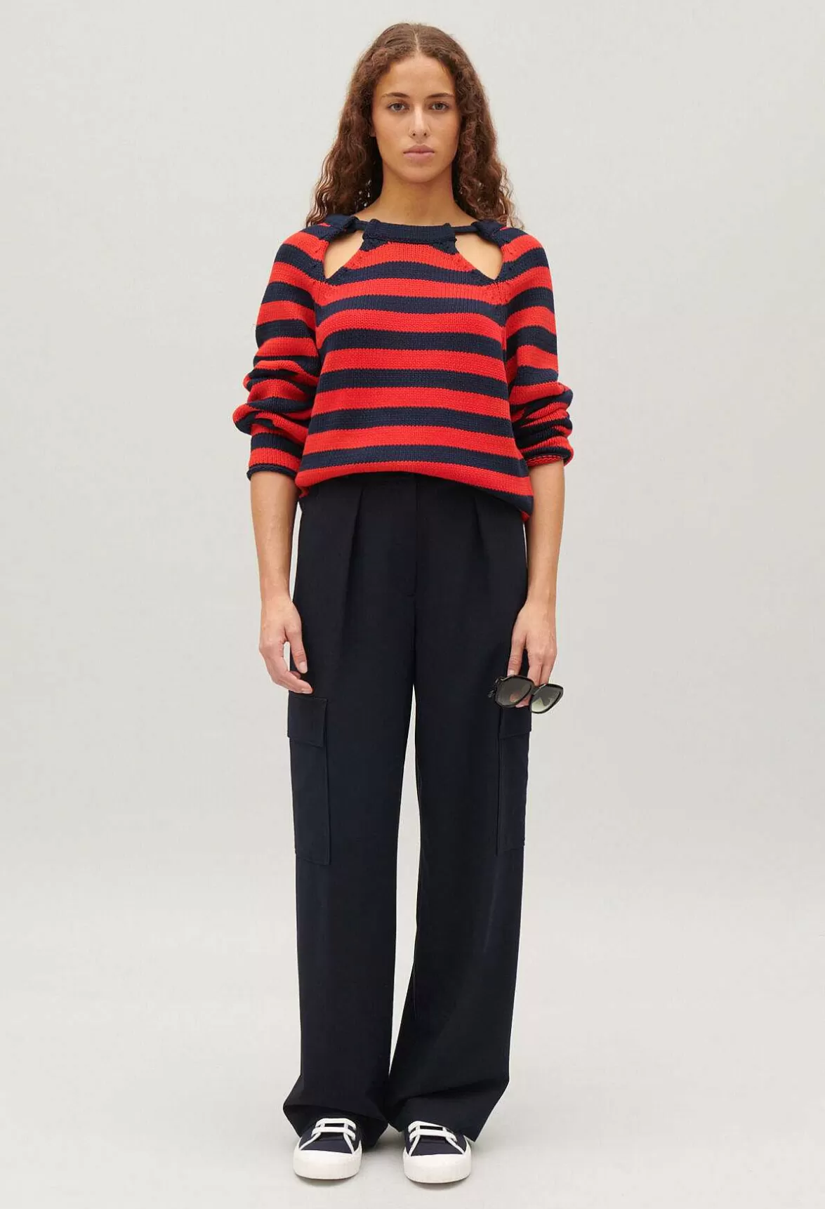 Claudie Pierlot Two-Tone Striped Jumper*Women Sweaters And Cardigans